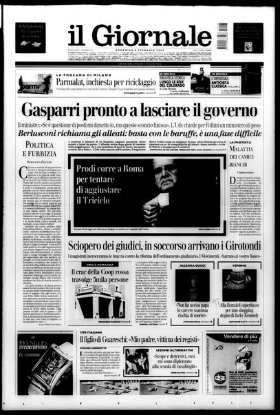 Il giornale : quotidiano del mattino